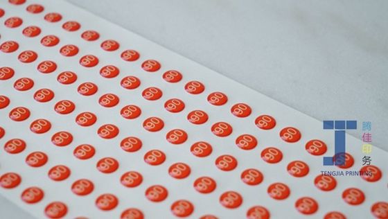 Customized Imprinted Embossed Product Labels