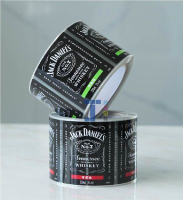 Digital Printing Personalised Champagne Bottle Stickers