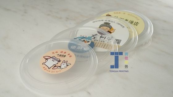 Waterproof Iml Food Container Label Stickers