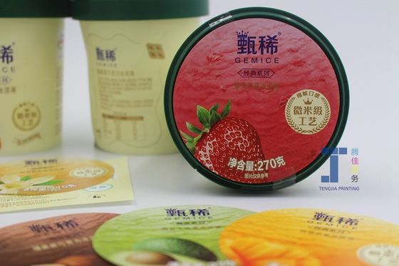 Customizable In Mold Labels Digital Printed Label  0.02mm To 0.25mm Thickness