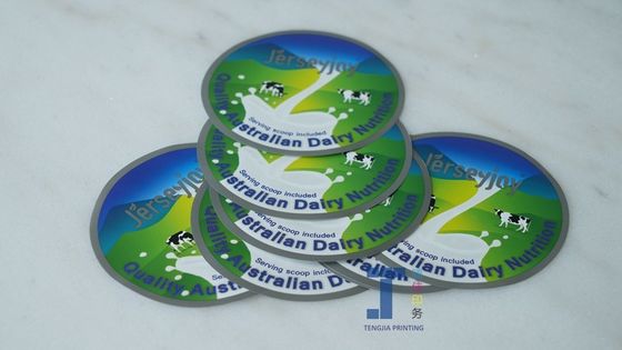 OEM Iml In Mold Labeling Ice Cream Cup Labels Environment Friendly