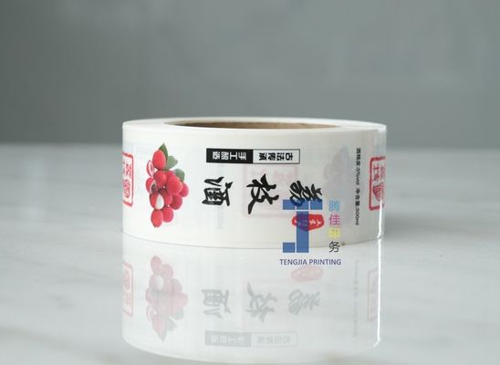 Customizable Water Resistant Wine Sticker Label  Paper PE PET Material