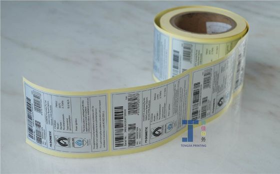 Weather Resistance Electronic Product Sticker Electrical Safety Stickers Roll Packaging