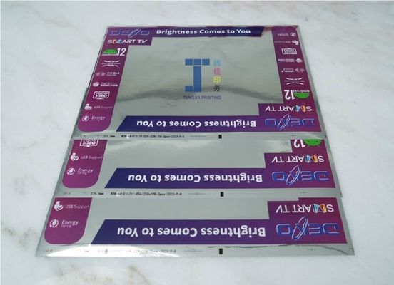 Digital Printed  Personalised Transparent Labels Visible For Beverage Industry