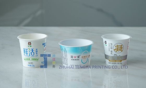 IML In Mold Labeling Food Sticker Labels Ice Cream Cup Labels