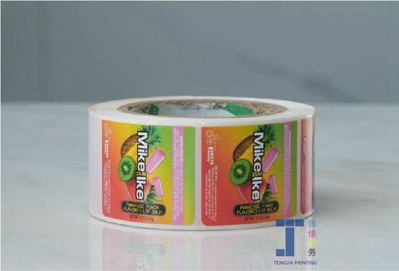 Glossy Matte Lamination Printable Kraft Paper Labels Roll For Labeling