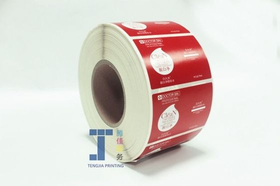 Rolls Packing Printable Cosmetic Labels Lotion Jar Labels Water Retardant