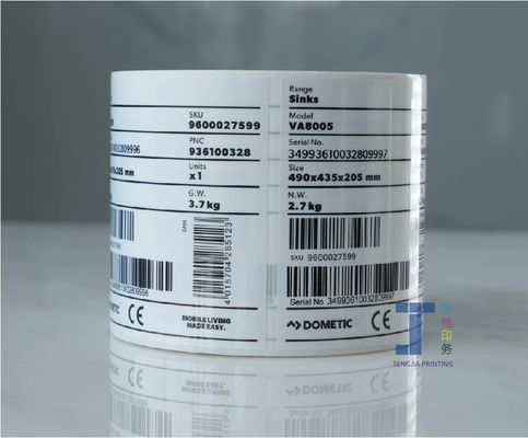 Customized Security Seal Stickers Eco Friendly For Decoration