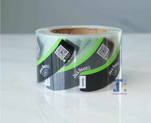 Water Resistance Printed Transparent Labels With Removable Adhesive