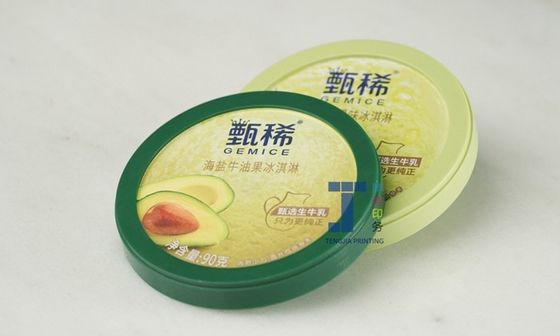 Matte Surface Finish Iml In Mold Labeling Stickers With CMYK Color