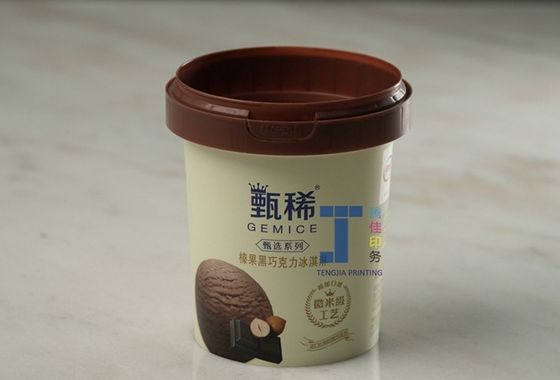 Matte Surface Finish Iml In Mold Labeling Stickers With CMYK Color