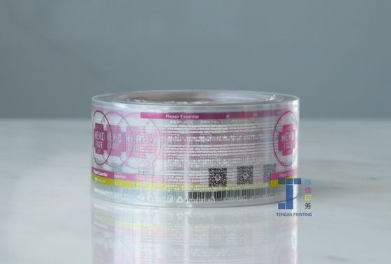 Customizable Clear Plastic Stickers Waterproof