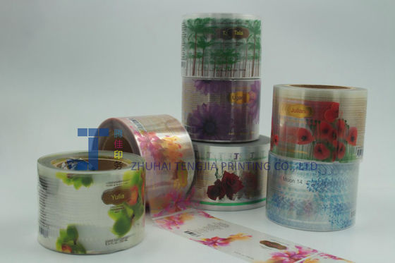 Customized Heat Resistant Printed Transparent Labels Removable