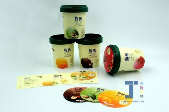 Customizable In Mold Labels Digital Printed Label  0.02mm To 0.25mm Thickness